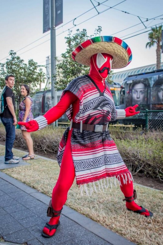 Mexican Spiderman San Diego Comic Con 2014