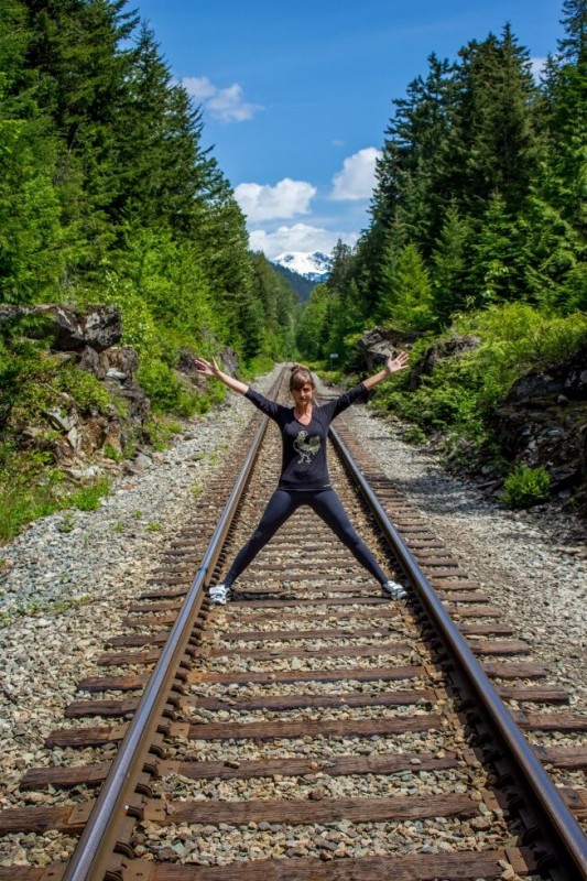 Train Wreck Hike Whistler Canada