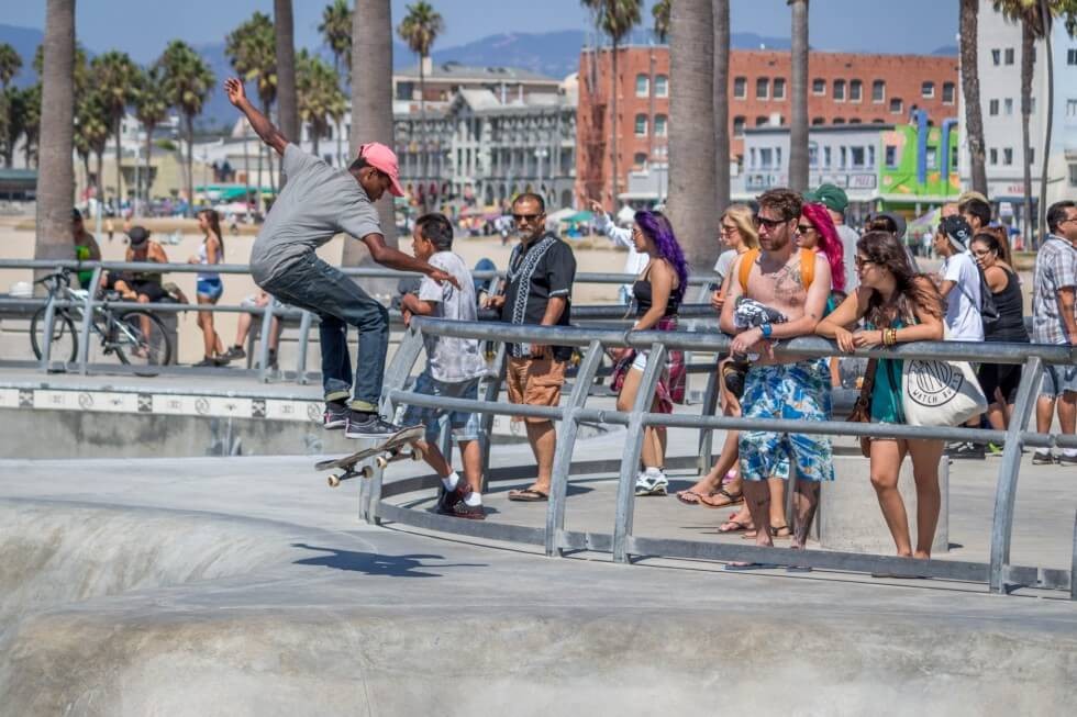 LA Skater on Venice Beach