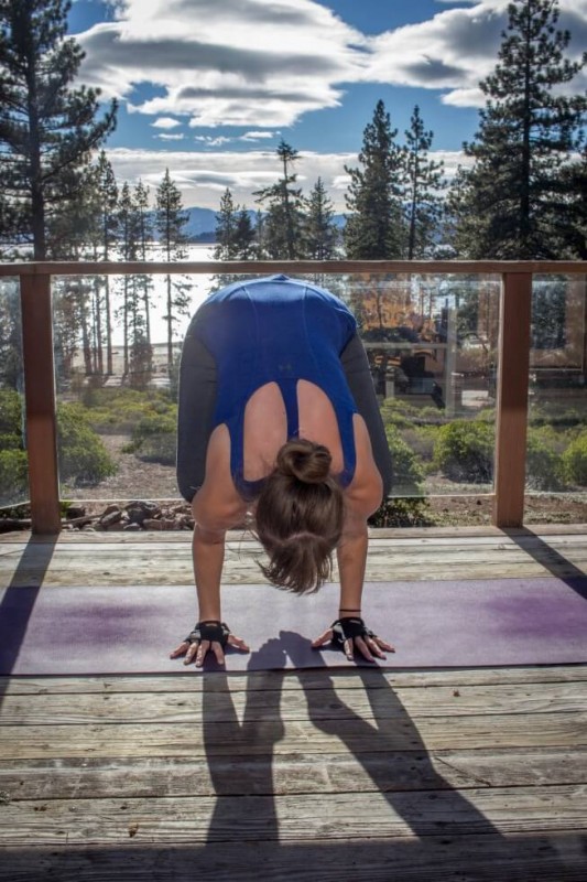 Yoga Paws Crow in Tahoe