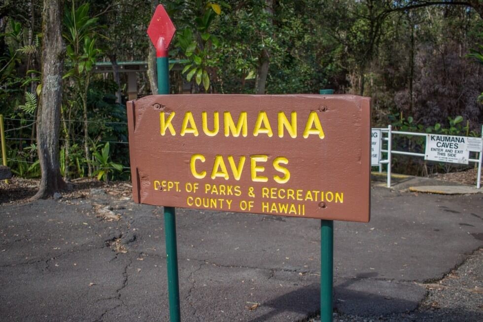 Kaumana Caves Hilo Hawaii