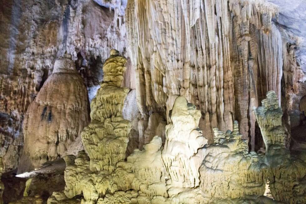 Beautiful cave in Vietnam