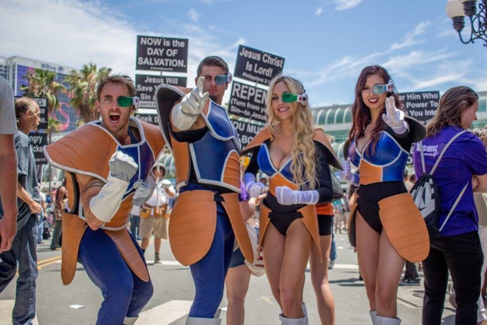 San Diego Comic Con 2015 Group Costume