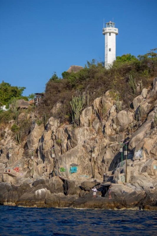 The lighthouse Puerto Escondido Mexico