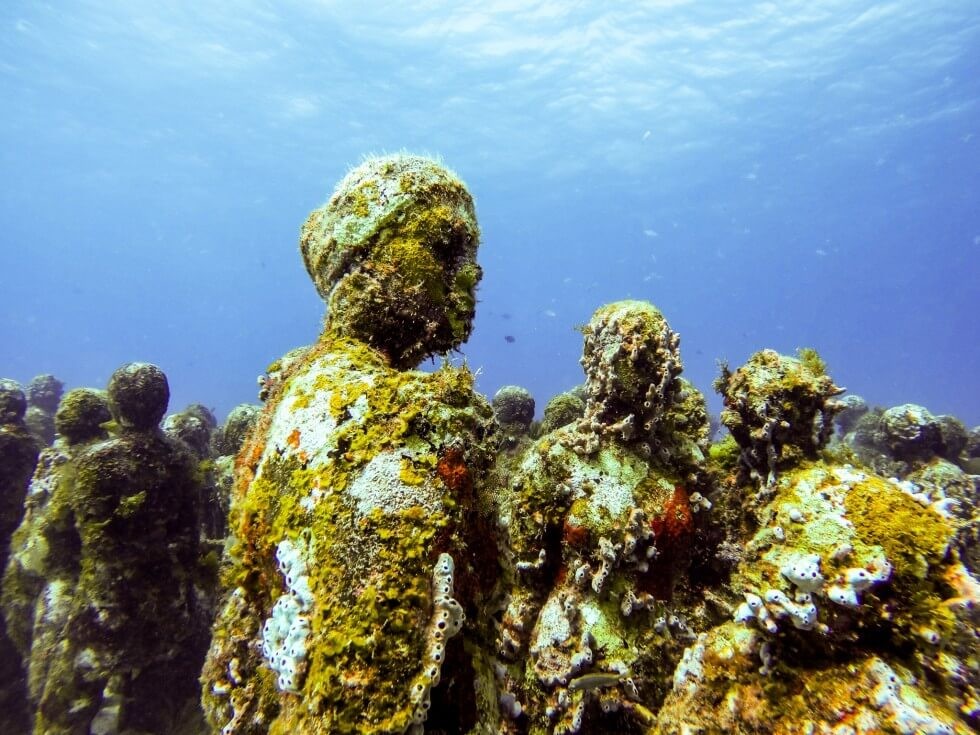 Underwater Art Scuba Diving Isla Mujeres