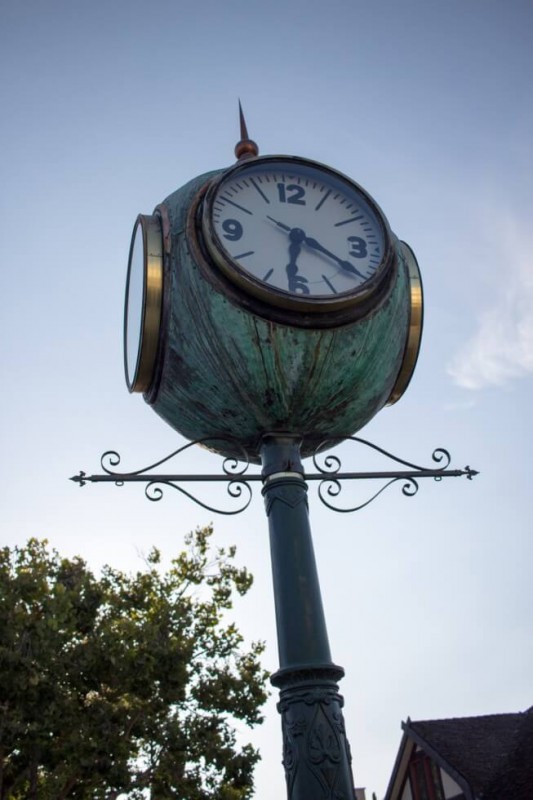 Big Clock in Solvang CA