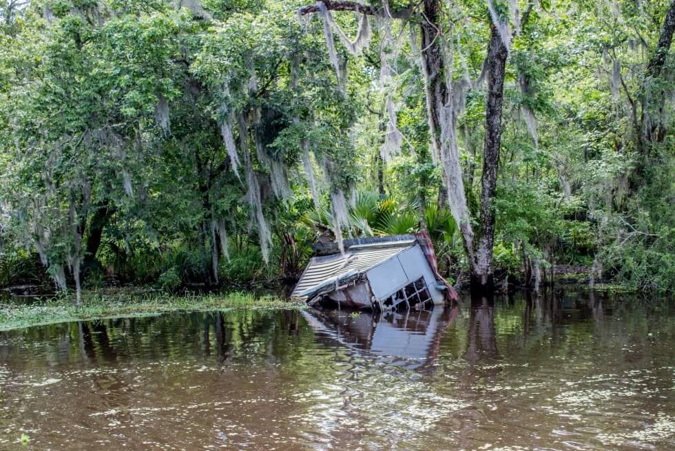 Drowned House New Orleans Swamp Tour