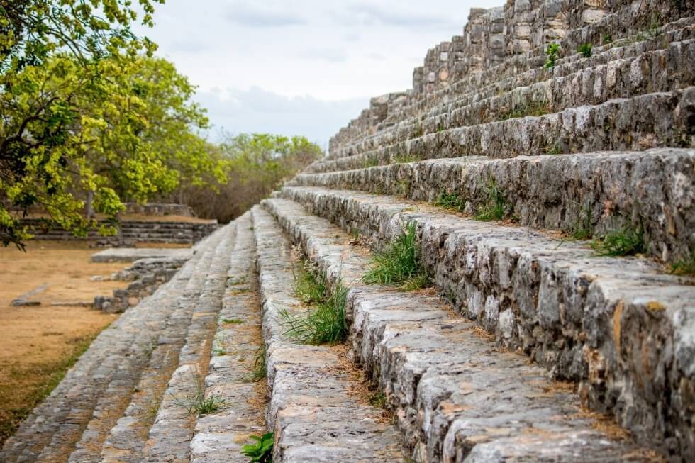 Dzibilchaltún ruins outside of Merida Mexico