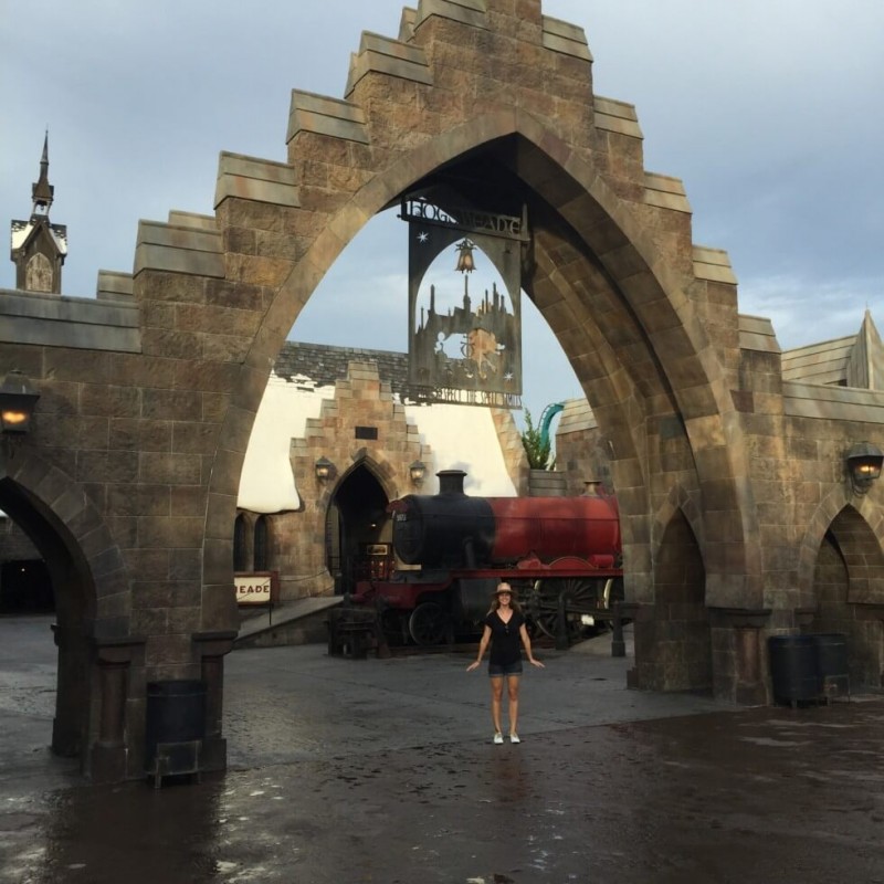 Empty Hogsmeade in the morning Harry Potter World Plan