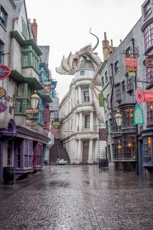 Diagon Alley Visiting Harry Potter World Plan Orlando Florida