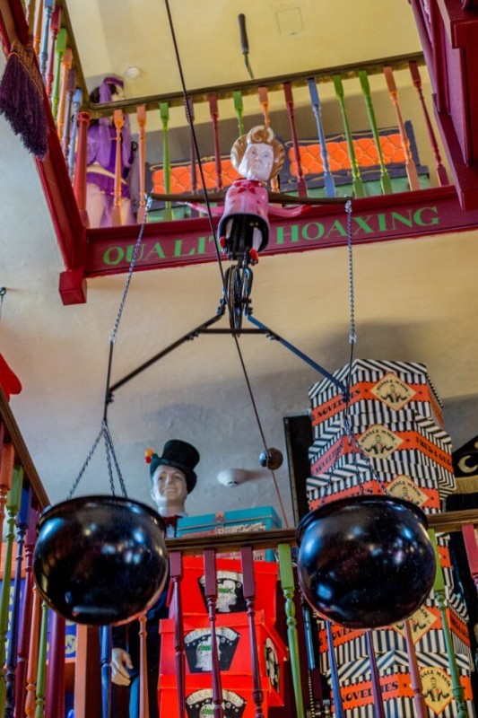 Umbridge Toy in Weasleys Wizarding Wheezes Visiting Harry Potter World Orlando