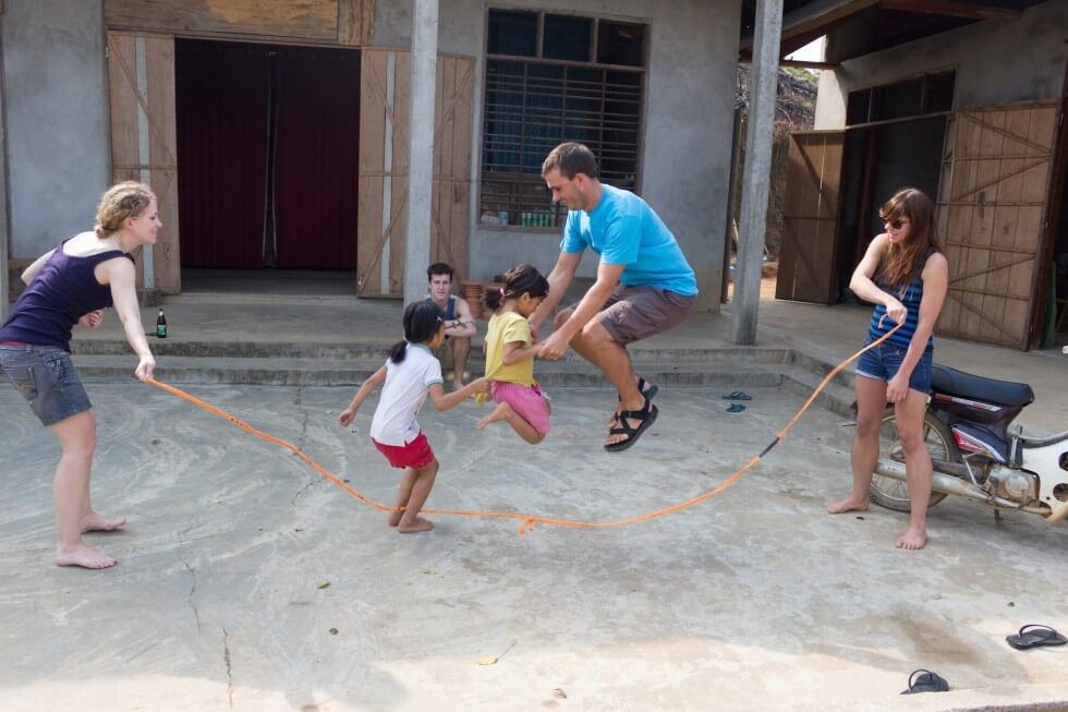 2 - Tom Jumping Rope in Vietnam