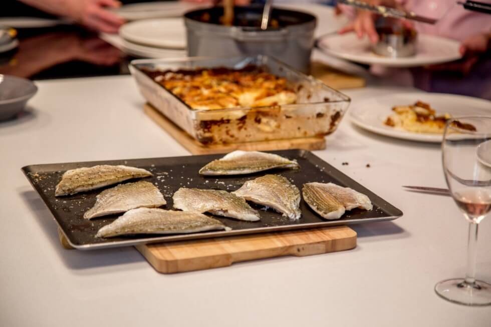 Sea Bream Fillets Aix en Provence Cooking Class