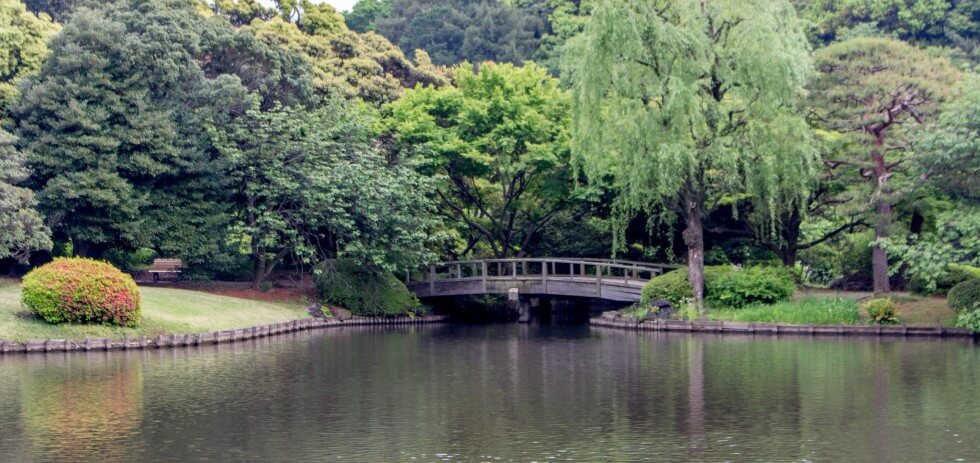 Shinjuku Garden Tokyo Japan